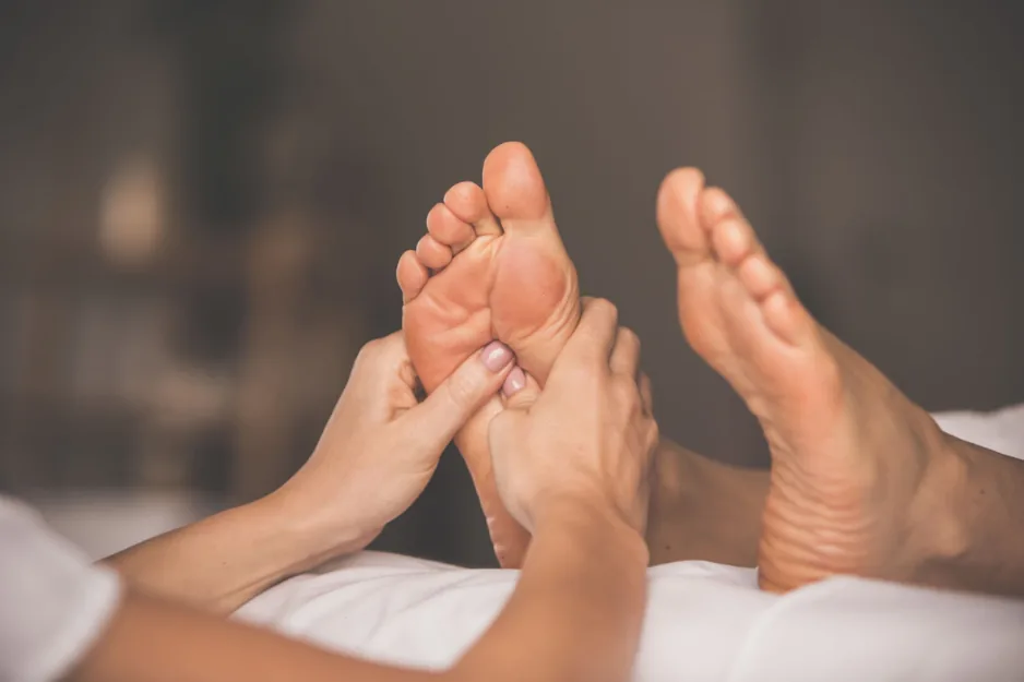 Foot massage at Bana Spa Da Nang